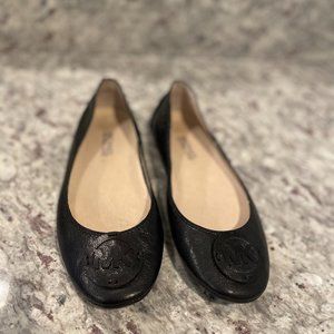 Michael Kor's Black Ballet Flats Size: 7